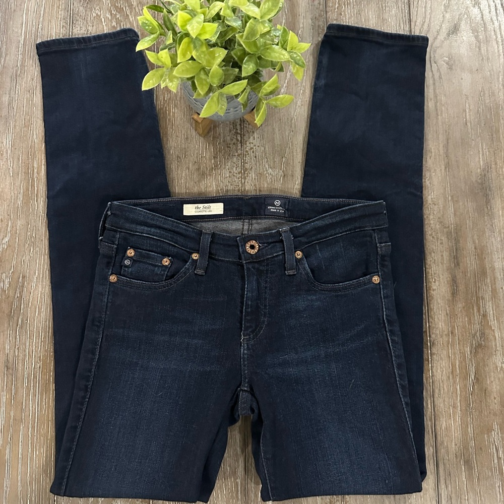 AG Adriano Goldschmied Dark Indigo Skinny Jeans